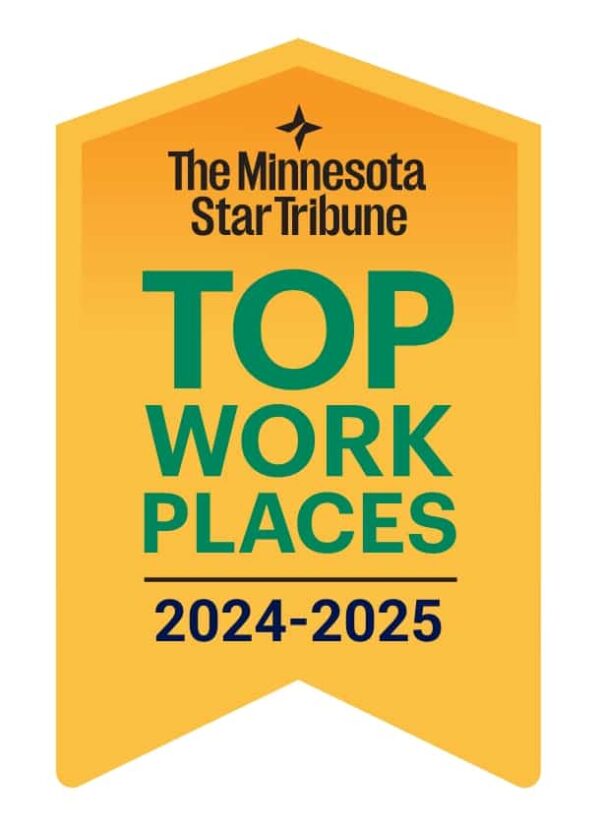 Minnesota Star Tribune Top Workplaces 2024-2025 icon.