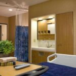 Swing Bed Program – Dark Blue Room Swing bed room